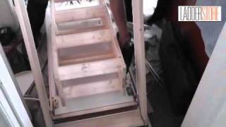 Youngman Eco S Loft Ladder Installation [upl. by Ailana448]