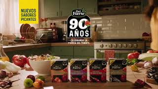 Llegaron los nuevos sabores picantes con Tomates Molidos  Del Fuerte® [upl. by Asus141]