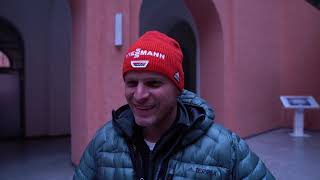 Interview mit Tobias Angerer beim Langlauf Weltcup in Dresden 2019 [upl. by Senzer]