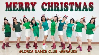 MERRY CHRISTMAS  LINE DANCE  Choreo CAECILIA MARIA FATRUAN  GDC MERAUKE PAPUA SELATAN [upl. by Argile]