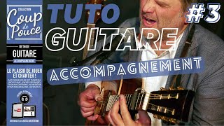 APPRENDRE LA GUITARE ACCOMPAGNEMENT 3  arpèges basse alternées [upl. by Alexandria]