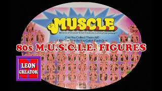 80s MUSCLE Figures  Part 1  with Leon Hills  LEON CREATOR [upl. by Yhtur]