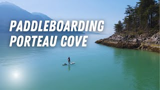 INSANELY GORGEOUS PORTEAU COVE Our PADDLEBOARD TRIP to the Islands [upl. by Raviv422]