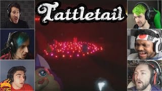 Gamers Reactions to the SATANIC RITUAL Part 1  Tattletail [upl. by Enitsenrae]