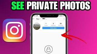 How To See Private Account Photos On Instagram 2023 [upl. by Lucine]