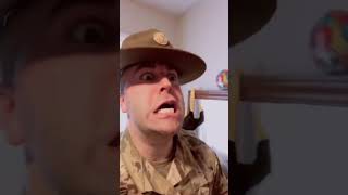 Barracks Inspection Gone Wrong army military basictraining [upl. by Alleira]