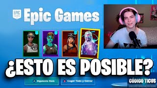 Intento FUSIONAR mi CUENTA de Fortnite con CHICAS GAMER y pasa esto [upl. by Nonnahs147]