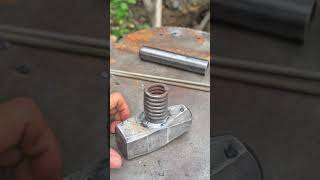 Make hammer handles from springs [upl. by Lienahs]