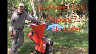 DR Power 115 Pro 400 ChipperShredder Demonstration amp Review [upl. by Torbert]