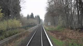 Führerstandsmitfahrt SBahn Berlin Marienfelde  Blankenfelde [upl. by Murton510]