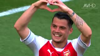 Granit Xhaka All Long Range Goals [upl. by Elehcar]