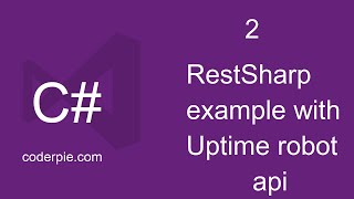 Dotnet RestSharp library for making api calls example [upl. by Ahsek959]