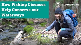 How Fishing Licenses Help Conserve Our Waterways [upl. by Najtsirk392]