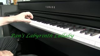 Pans Labyrinth Lullaby  Piano Cover [upl. by Ahsitniuq956]