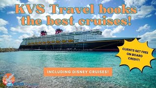 YES KVS TRAVEL DOES CRUISES RIVER CRUISE INCLUDING DISNEY 🛳️ 🍹☀️🏖 [upl. by Shanahan]