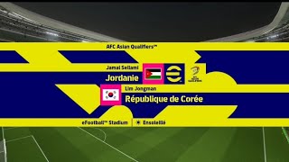 AFC Asian Qualifiers™  Jordanie VS République de Corée [upl. by Halvaard]