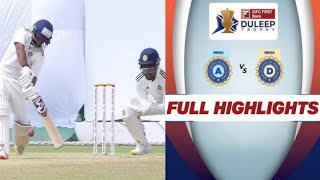 DULEEP TROPHY 2024 India A vs India D Extended Full Match Highlights [upl. by Lindly363]