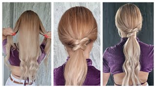 EASY PONYTAIL  Hair tutorial by Another Braid shorts  Aspy Hair [upl. by Ellehcrad]