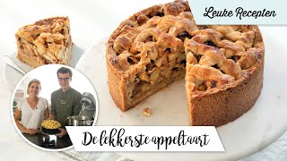 De lekkerste appeltaart  LeukeReceptennl [upl. by Elledoj]