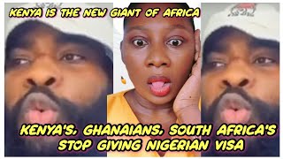 Nigerian man tells other African countries to stop granting Nigerians 🇳🇬visa [upl. by Ormsby475]