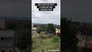 Big Land With Golf Course Views For Sale In Kigali Rwanda Nyarutarama [upl. by Loredo]