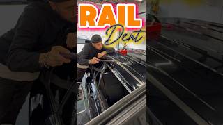 Dent repair using hot and cold glue autobodyrepair paintlessdentrepair cardentrepair [upl. by Ettevy]