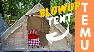 TEMU Blowup Tent  Inflatable Tent [upl. by Rianon]