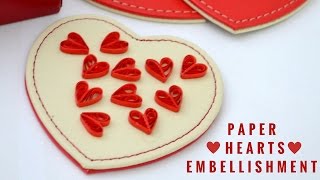 Quilling Paper Heart  Quilling craft in Tamil  Crafts by anu [upl. by As304]