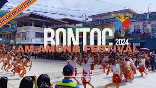 AMAMONG Festival 2024 🇵🇭 Bontoc Mountain Province  Street Dancing [upl. by Asel]