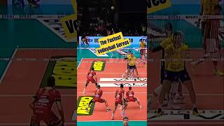 The Fastest Volleyball Serves volleyball volleyballworld sports [upl. by Preuss]