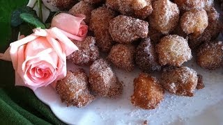 Rezept MiniKrapfen selber machen für Karneval [upl. by Oivlis]