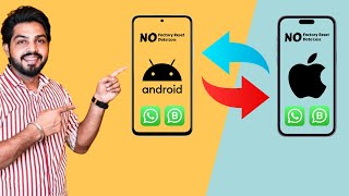 How to transfer WhatsApp from Android to iPhone  iPhone to Android  Android to Android  2024 [upl. by Boigie]