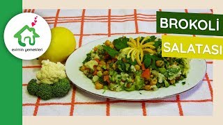 Brokoli Salatası  Brokoli Salatası Nasıl Yapılır  Salata Tarifleri [upl. by Grimbal859]