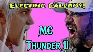 ELECTRIC CALLBOY  MC THUNDER II  REACTION [upl. by Sylvan]