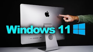 Installo Windows 11 su iMac Intel senza Boot Camp TUTORIAL [upl. by Latoye]