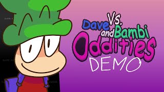 Vs Dave and Bambi  Oddities DEMO [upl. by Omsoc698]