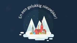 Gratis KerstkaartAnimatie in PowerPoint  PPT Solutions [upl. by Ciredec276]