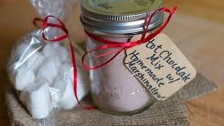 DIY Hot Chocolate Mix Christmas Gift Idea [upl. by Avla432]