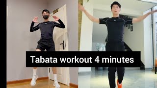 Tabata workout 4 minutes [upl. by Eeleimaj]