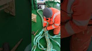 How to splice a mooring rope [upl. by Ethbinium]