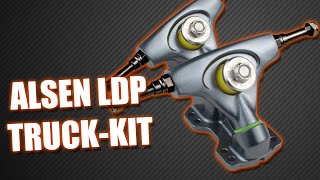 Alsen LDP Truck Kit  First Impression  Budget Longboard Trucks [upl. by Luamaj981]