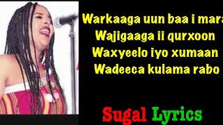 HEESTII JACEYL WABAX WUU NOQDAA FARXIYA FISKA with LYRICS [upl. by Barolet]