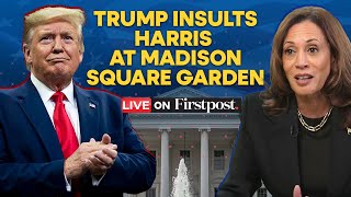 LIVE  US Elections 2024 Trump Repeats quotEnemy from Withinquot Rhetoric at Madison Square Garden Rally [upl. by Carlson]