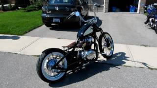 XS650 Bobber Homemade Chop [upl. by Bloom184]