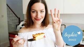 My SUPER QUICK Thermomix 3 Ingredient Cheesecake  Sophias Kitchen [upl. by Ailices789]