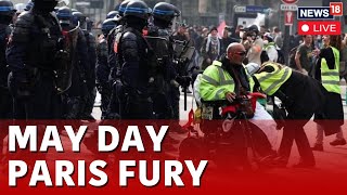 Paris May Day Protest LIVE  France Shows Its Anger On May Day Ahead Of Paris Olympics  N18L [upl. by Naitsirk287]