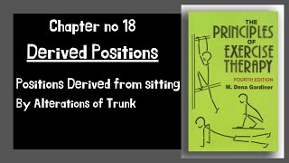 Positions derived from Sitting  By alterations of trunk  Derived positions kinesiology [upl. by Bigot352]