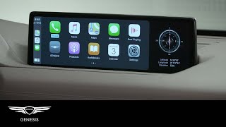 Apple CarPlay® and Android Auto™  Genesis GV70  HowTo  Genesis USA [upl. by Enilrad]