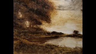 Landscape Oil Tutorial 69 Tonalism [upl. by Jacie]