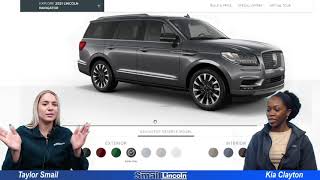 Every Exterior amp Interior Color on the 2021 Lincoln Navigator Reserve  Smail Lincoln [upl. by Noeruat675]